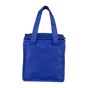 8"W x 8-1/2"H x 6"Gusset - "SUPER FROSTY" Insulated Food Delivery Bag – Lunch Size Tote 1