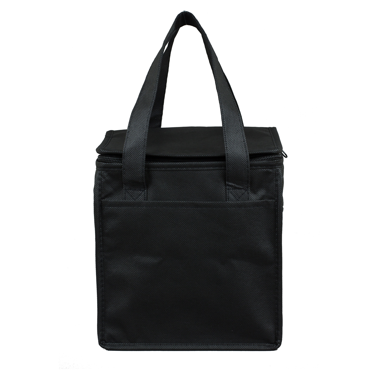 8"W x 8-1/2"H x 6"Gusset - "SUPER FROSTY" Insulated Food Delivery Bag – Lunch Size Tote 1