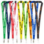 "PALMER" 3/4" Silkscreen Lanyard with FREE Breakaway Safety Release - Swivel or Bulldog 1 "PALMER" 3/4" Silkscreen Lanyard with FREE Breakaway Safety Release - Swivel or Bulldog 1