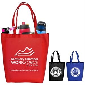 15"W x 14"H x 5"Gusset - "CORAL ECONOMY" Grocery and Shopping Tote Bag (Overseas) 1 15"W x 14"H x 5"Gusset - "CORAL ECONOMY" Grocery and Shopping Tote Bag (Overseas) 1