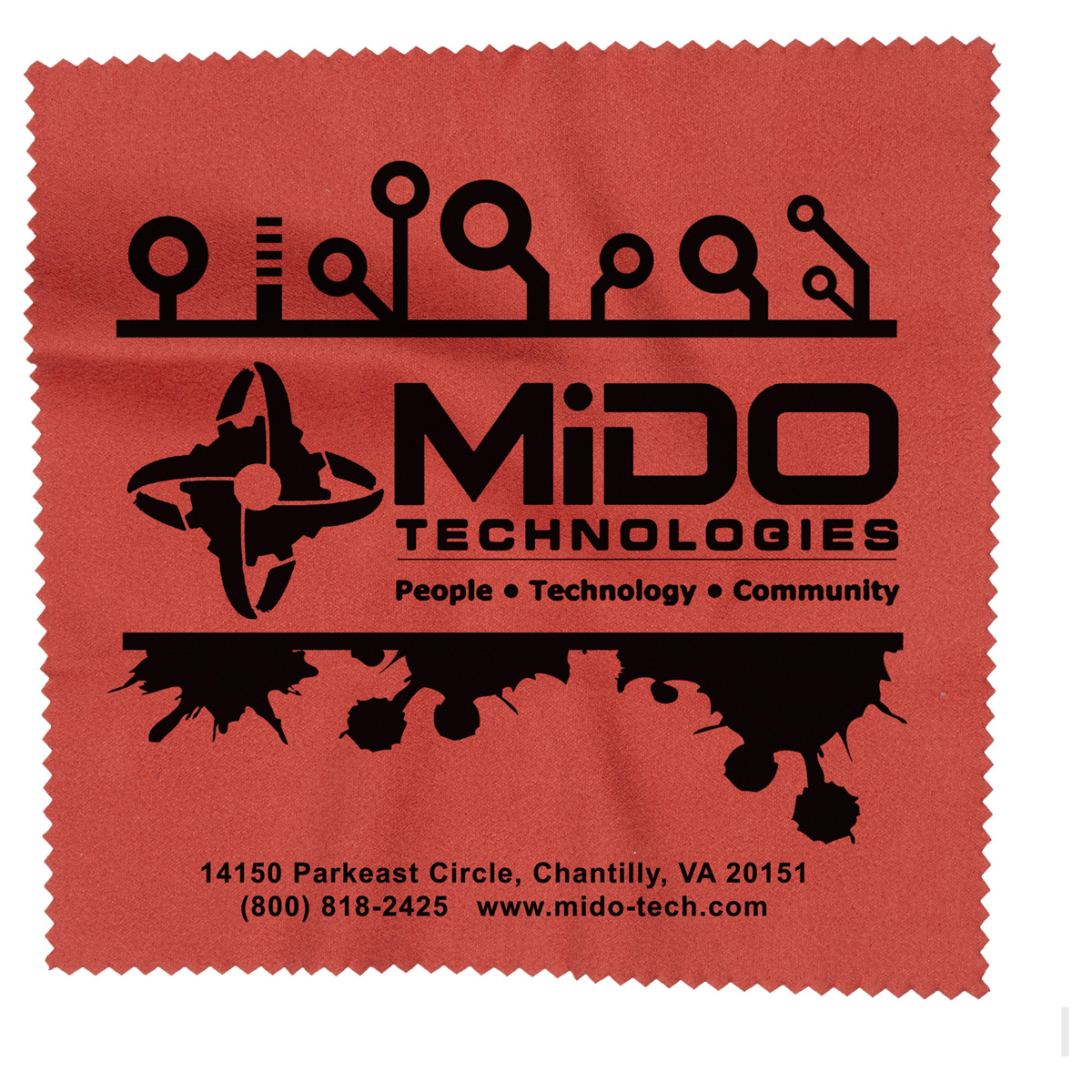 6"x 6" "TopSuede" Suede Cleaning Cloth & Screen Cleaner 1