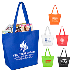 "Camarillo" Gusseted Shopping, Grocery & Tote Bag w/Hook & Loop Closure 1 "Camarillo" Gusseted Shopping, Grocery & Tote Bag w/Hook & Loop Closure 1