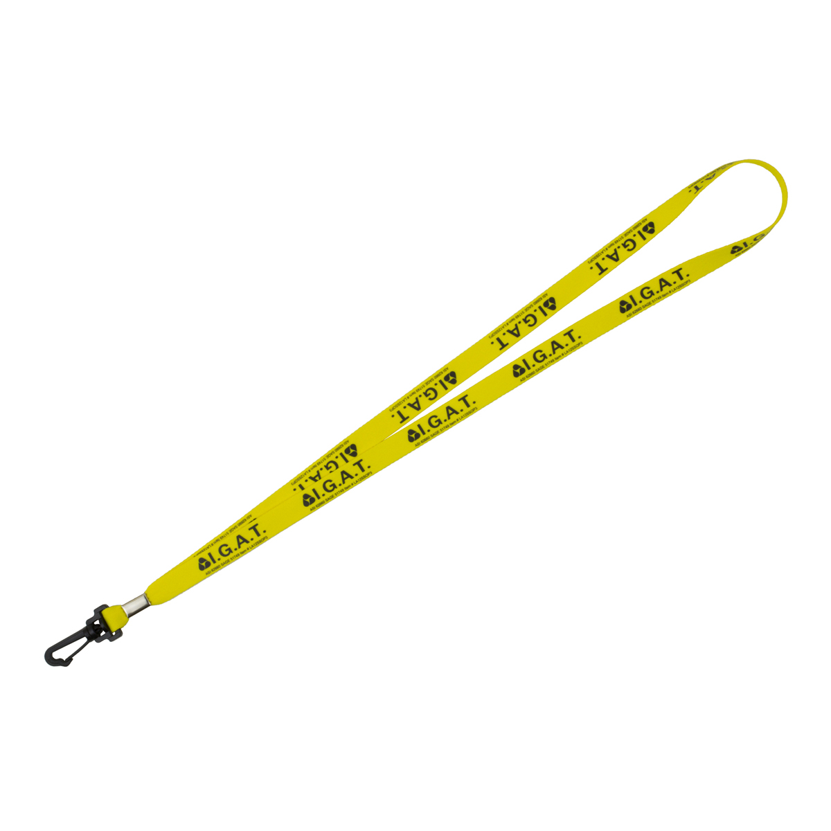 "Auburn" 3/8" Import Air Ship Silkscreen Lanyard (Overseas Production 8-10 Weeks) 1