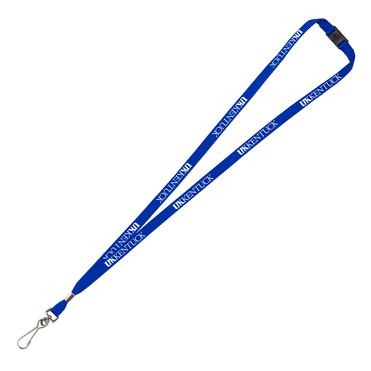 "Auburn" 3/8" Import Air Ship Silkscreen Lanyard (Overseas Production 8-10 Weeks) 1