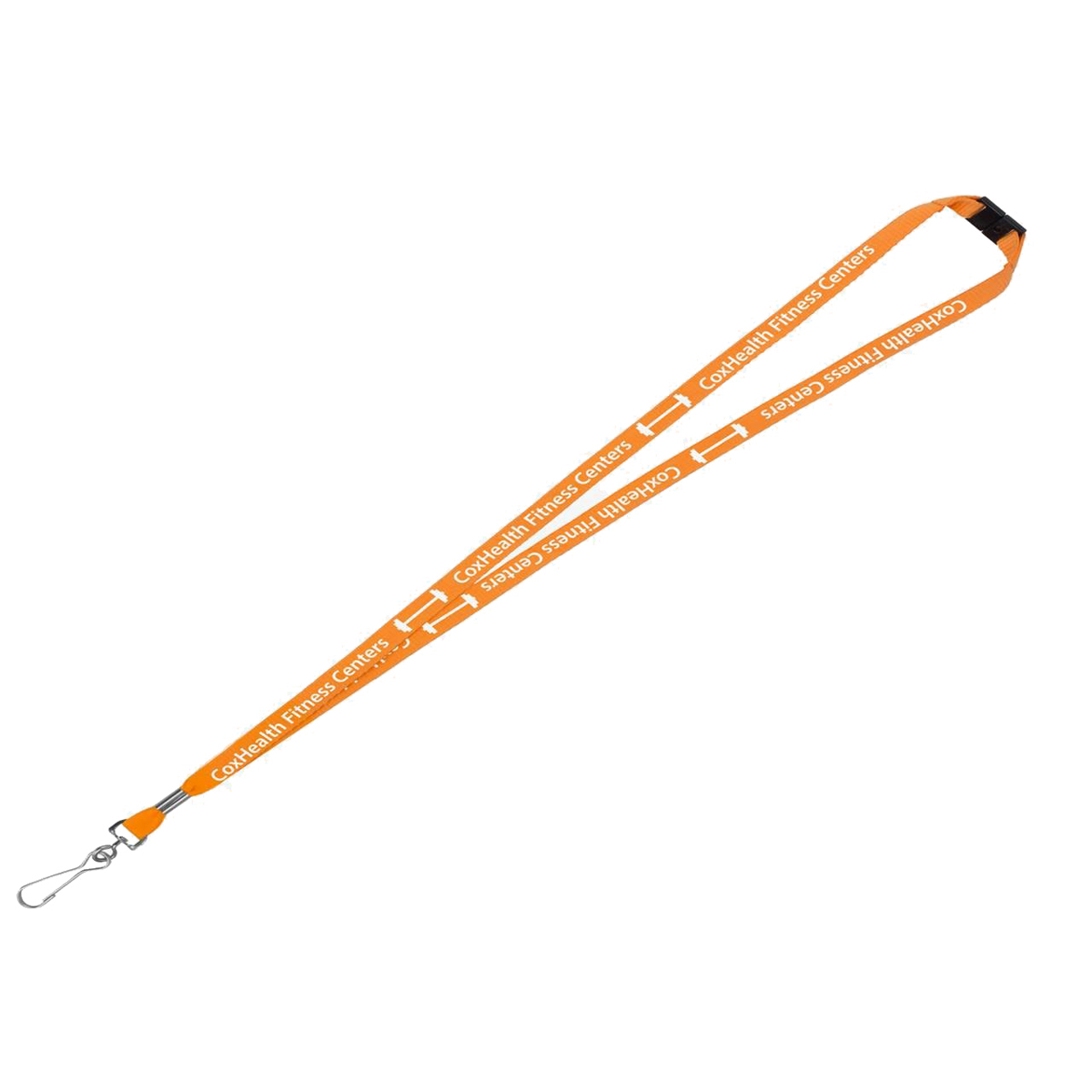 "Auburn" 3/8" Import Air Ship Silkscreen Lanyard (Overseas Production 8-10 Weeks) 1