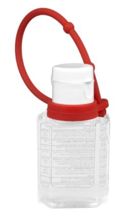 "SanPal Connect" 1.0 oz Compact Hand Sanitizer Antibacterial Gel in Flip-Top Squeeze Bottle 1