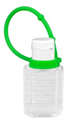 "SanPal Connect" 1.0 oz Compact Hand Sanitizer Antibacterial Gel in Flip-Top Squeeze Bottle 1