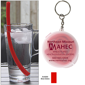 "Eco-Straw" 10" Reusable Silicone Straw (Overseas) 1 "Eco-Straw" 10" Reusable Silicone Straw (Overseas) 1