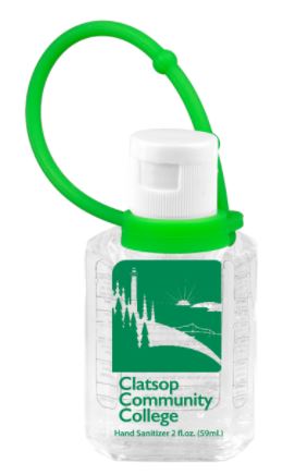 "Breeze SC" 0.5 oz Compact Hand Sanitizer Antibacterial Gel in Flip-Top Squeeze Bottle 1