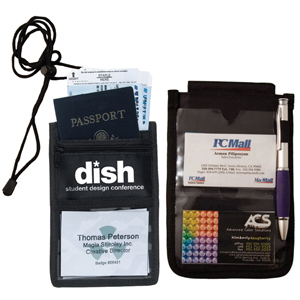 "Overachiever" 8 Function Badgeholder, Wallet, Passport & Boarding Pass Holder 1 "Overachiever" 8 Function Badgeholder, Wallet, Passport & Boarding Pass Holder 1