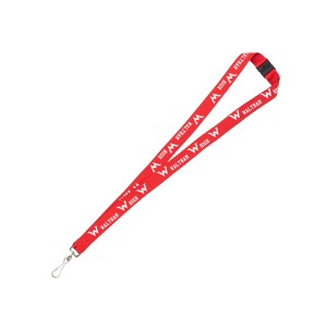 "Auburn" 3/4" Overseas Silkscreen Lanyard - Overseas Production 1 "Auburn" 3/4" Overseas Silkscreen Lanyard - Overseas Production 1