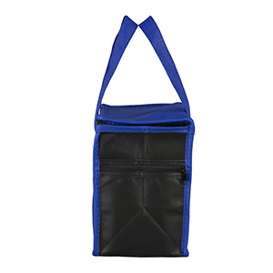 8"W x 8-1/2"H x 6"Gusset - "SUPER FROSTY" Insulated Food Delivery Bag – Lunch Size Tote (Overseas) 1
