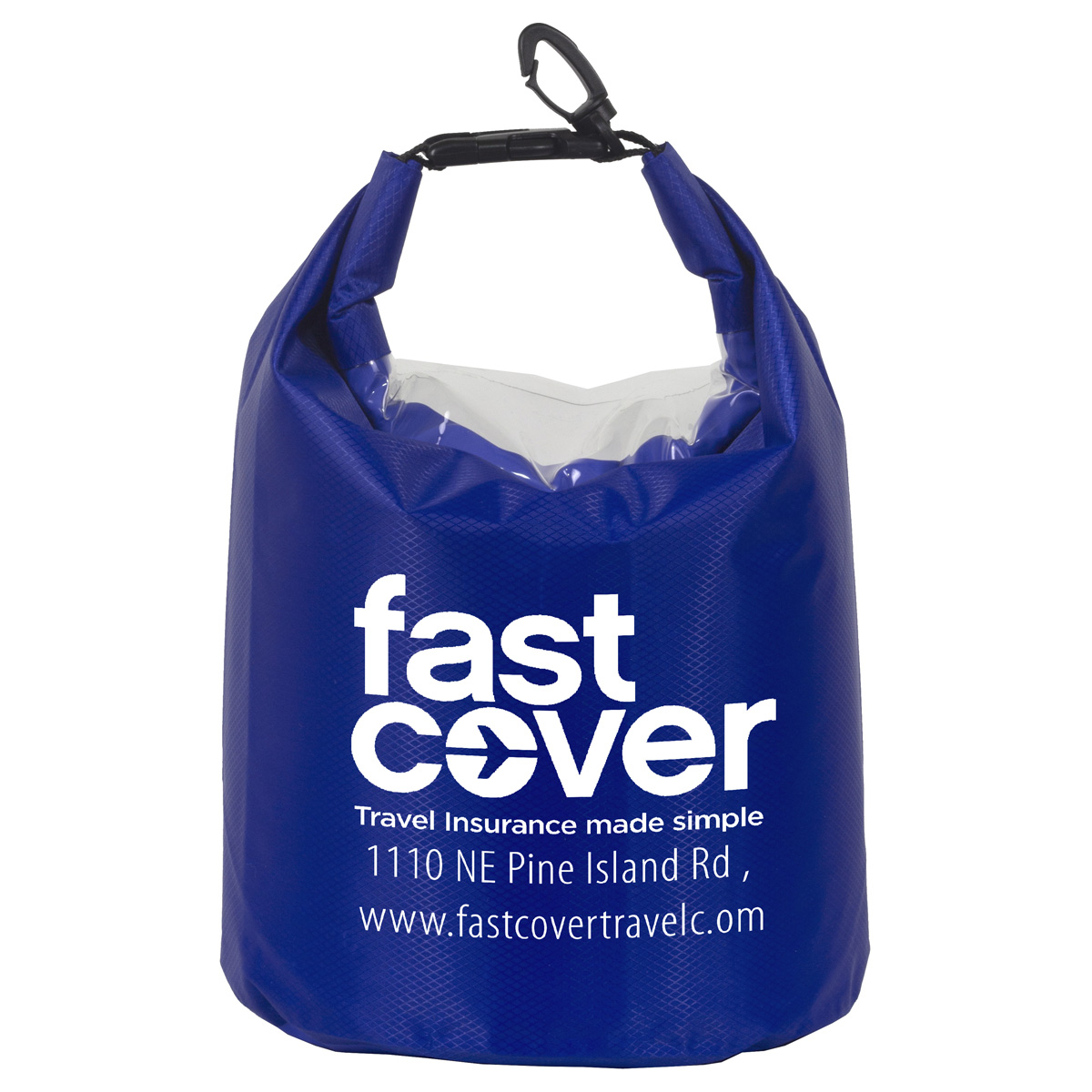"The NavagioL" 5.0 Liter Water Resistant Dry Bag w/Clear Pocket Window 1