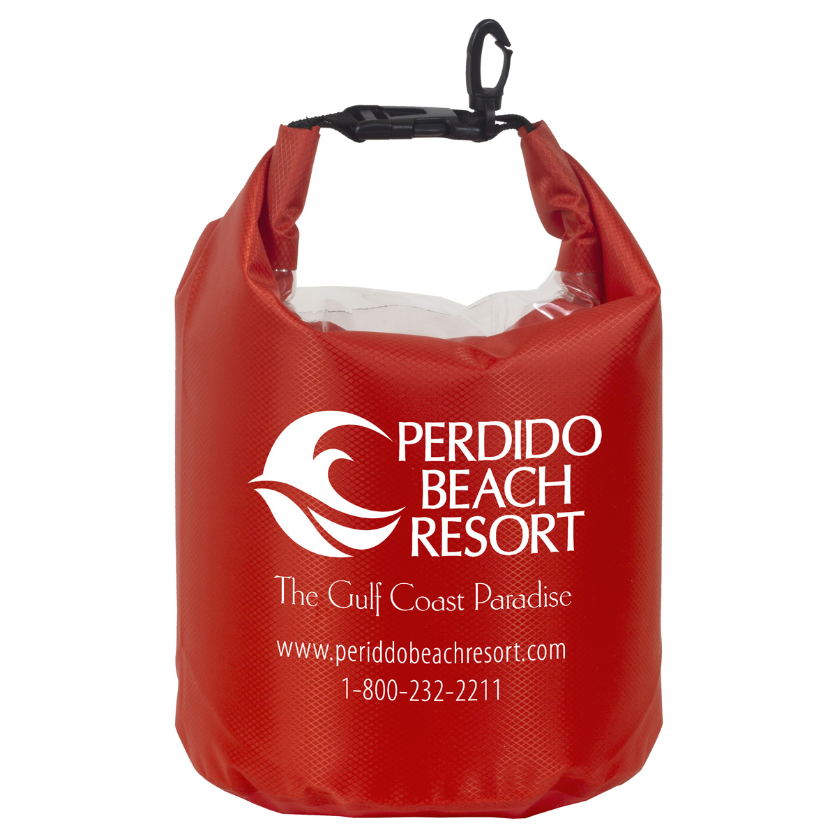 "The NavagioL" 5.0 Liter Water Resistant Dry Bag w/Clear Pocket Window 1