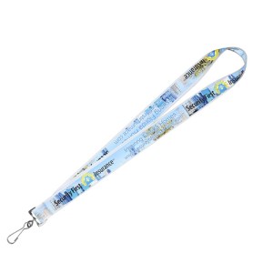 "MCGILL" 1" Import Air Ship Super Soft Polyester Multi-Color Sublimation Lanyard 1 "MCGILL" 1" Import Air Ship Super Soft Polyester Multi-Color Sublimation Lanyard 1