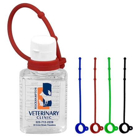 "SanPal S Connect" 0.5 oz Compact Hand Sanitizer Antibacterial Gel in Flip-Top Squeeze Bottle 1 "SanPal S Connect" 0.5 oz Compact Hand Sanitizer Antibacterial Gel in Flip-Top Squeeze Bottle 1