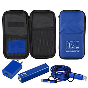 "Los Altos" Cell Phone Charger Travel Kit 1