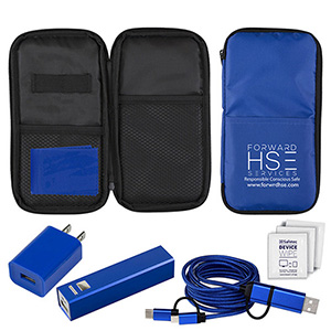 "Los Altos" Cell Phone Charger Travel Kit 1