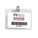 "Blue Ash H" Clear Badge Holder (3"x 4" Insert) 1 "Blue Ash H" Clear Badge Holder (3"x 4" Insert) 1