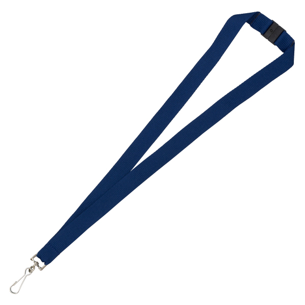 "MCGILL" 3/4" Blank Lanyard with Breakaway Safety Release Attachment - Swivel Clip 1