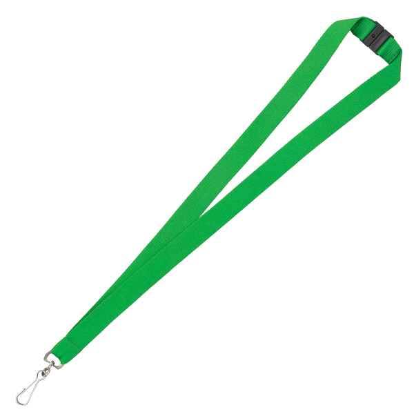 "MCGILL" 3/4" Blank Lanyard with Breakaway Safety Release Attachment - Swivel Clip 1