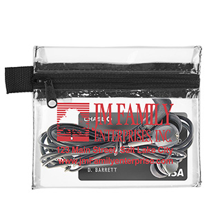 "Maui" Small Zipper Storage Pouch 1