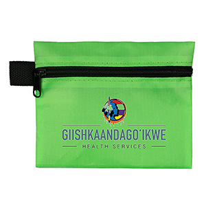 "Maui" Small Zipper Storage Pouch 1