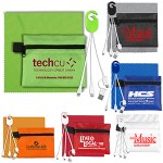 "ReCharge Zip" Mobile Tech Charging Cables in Zipper Pouch 1 "ReCharge Zip" Mobile Tech Charging Cables in Zipper Pouch 1