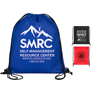 "Breckenridge" Economy Drawstring Cinch-Pack Backpack 1 "Breckenridge" Economy Drawstring Cinch-Pack Backpack 1