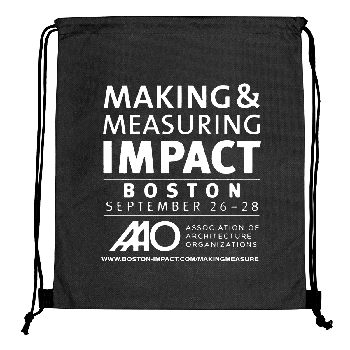 "Breckenridge" Economy Drawstring Cinch-Pack Backpack 1