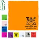 "ONECLEANSCREEN" 6" X 6" 100% Microfiber Recycled RPET Polyester Cleaning Cloth & Screen Cleaner 1 "ONECLEANSCREEN" 6" X 6" 100% Microfiber Recycled RPET Polyester Cleaning Cloth & Screen Cleaner 1