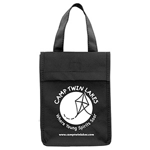 6-1/2"W x 9"H x 3 ½"Gusset - "BAG-IT" Value Priced Lightweight Lunch Tote Bag 1