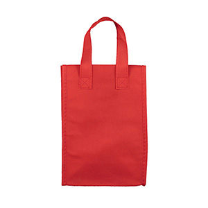6-1/2"W x 9"H x 3 ½"Gusset - "BAG-IT" Value Priced Lightweight Lunch Tote Bag 1