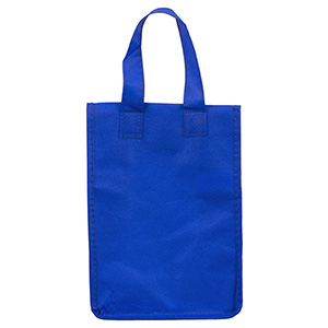 6-1/2"W x 9"H x 3 ½"Gusset - "BAG-IT" Value Priced Lightweight Lunch Tote Bag 1