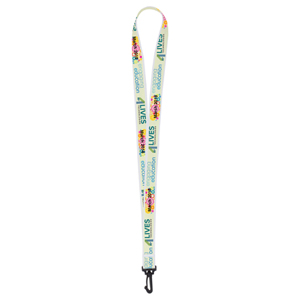 "OWEN" 3/4" Super Soft Polyester Multi-Color Sublimation Lanyard (Overseas Production 8-10 Weeks) 1 "OWEN" 3/4" Super Soft Polyester Multi-Color Sublimation Lanyard (Overseas Production 8-10 Weeks) 1