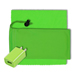 "Montana" Mobile Tech Wall Charger Kit in Microfiber Cinch Pouch 1