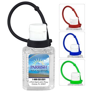 "SanPal S Connect" 0.5 oz Compact Hand Sanitizer Antibacterial Gel in Flip-Top Squeeze Bottle 1 "SanPal S Connect" 0.5 oz Compact Hand Sanitizer Antibacterial Gel in Flip-Top Squeeze Bottle 1
