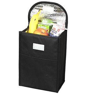 7"W x 10"H x 5"Gusset - "ARCTIC CHILL" Tall Insulated Cooler Lunch Tote with Hook & Loop Closure 1