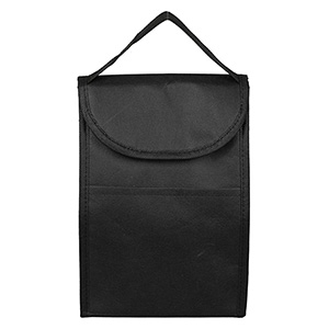 7"W x 10"H x 5"Gusset - "ARCTIC CHILL" Tall Insulated Cooler Lunch Tote with Hook & Loop Closure 1