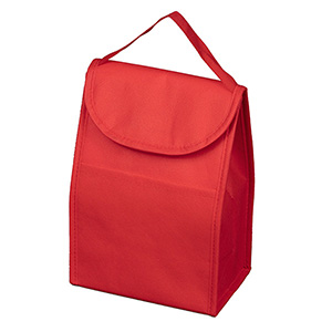 7"W x 10"H x 5"Gusset - "ARCTIC CHILL" Tall Insulated Cooler Lunch Tote with Hook & Loop Closure 1