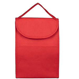 7"W x 10"H x 5"Gusset - "ARCTIC CHILL" Tall Insulated Cooler Lunch Tote with Hook & Loop Closure 1