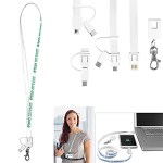 "LAYTON" 5-in-1 Lanyard Cell Phone Charging Cable 1 "LAYTON" 5-in-1 Lanyard Cell Phone Charging Cable 1