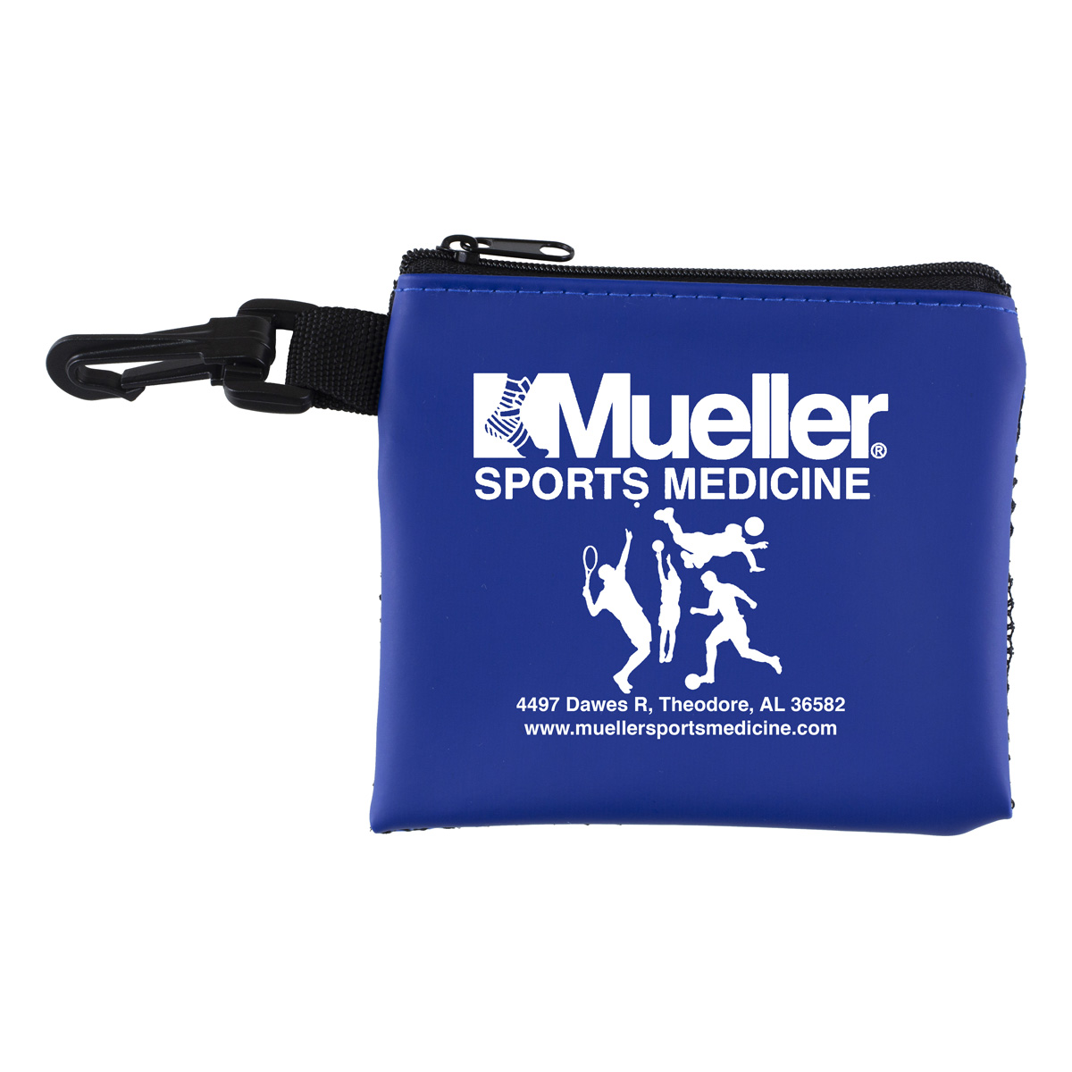 "Delos" Mesh Zippered Storage Pouch (Overseas) 1
