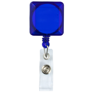 "Olmsted VL" Retractable Badge Reel & Badge Holder w/Metal Rotating Alligator Clip (Spot Color) 1