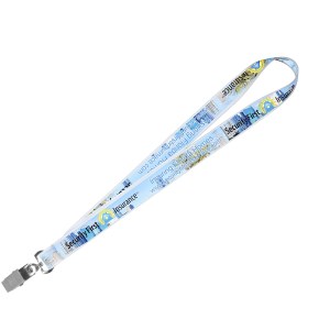 "MCGILL" 1" Super Soft Polyester Multi-Color Sublimation Lanyard (Overseas Production 8-10 Weeks) 1 "MCGILL" 1" Super Soft Polyester Multi-Color Sublimation Lanyard (Overseas Production 8-10 Weeks) 1