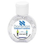 "CirPal" 1 oz Compact Hand Sanitizer Antibacterial Gel in Round Flip-Top Squeeze Bottle 1 "CirPal" 1 oz Compact Hand Sanitizer Antibacterial Gel in Round Flip-Top Squeeze Bottle 1
