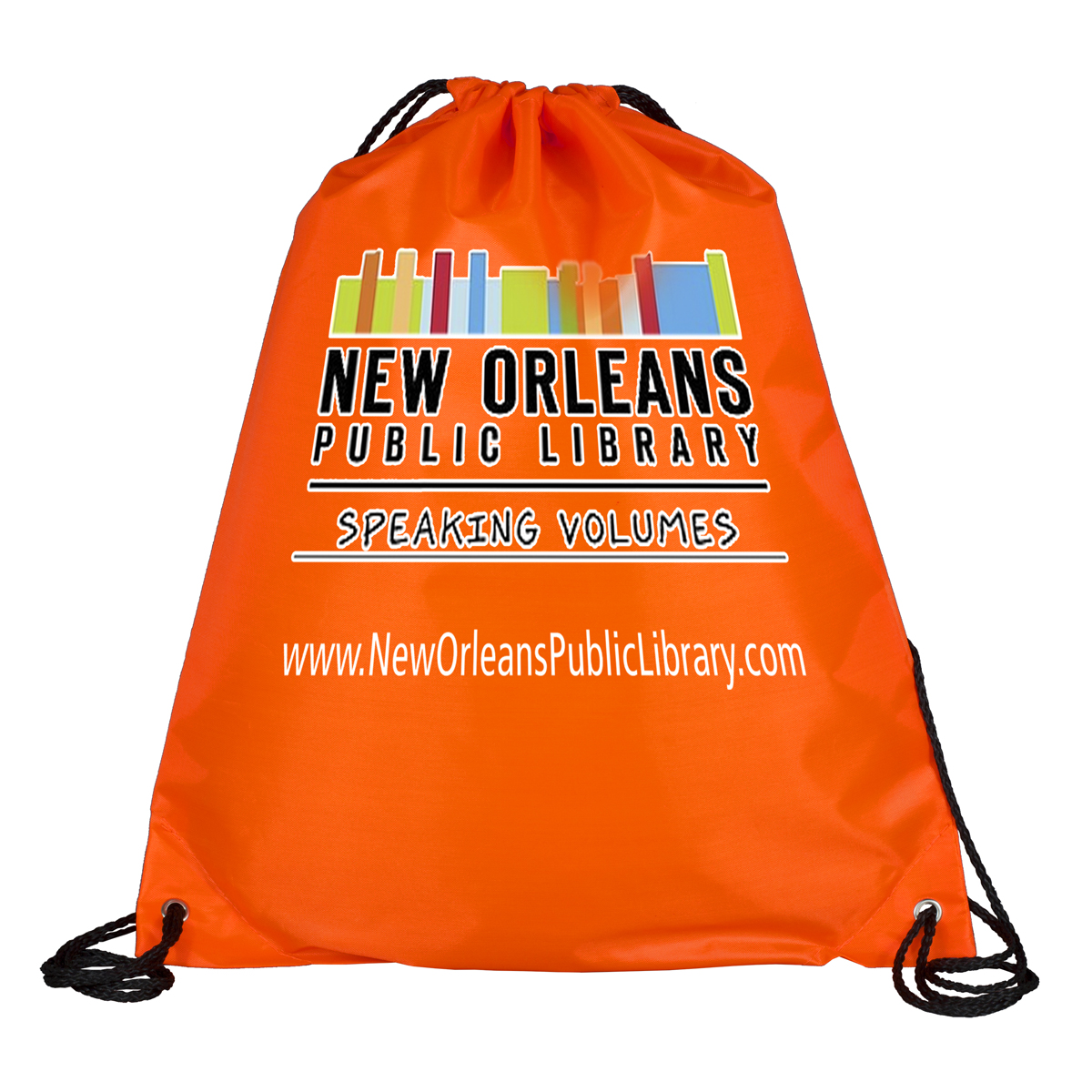"Ventoux" 210D Polyester Drawstring Cinch Pack Backpack 1
