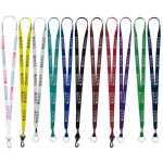"LASALLE" 1/2" Import Air Ship Silkscreen Lanyard 1 "LASALLE" 1/2" Import Air Ship Silkscreen Lanyard 1