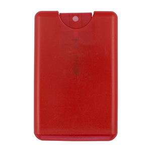"SanCard" 20 ml. Antibacterial Hand Sanitizer Spray in Credit Card Shape Bottle(Spot Color Print) 1