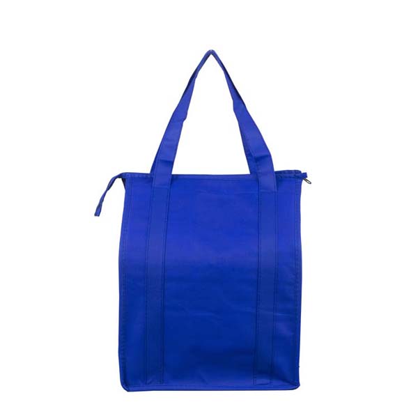 12"W x 16"H x 10"Gusset - "SUPER COOLER" Large Insulated Cooler Zipper Tote Bag 1